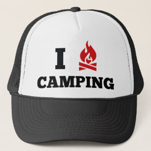 Boné Adoro acampar