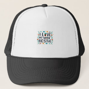 Boné Adoro Meu Trabalho Bestie Clássico