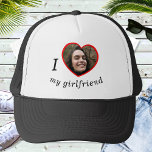 Boné Adoro O Texto Personalizado De Fotografia Do Meu N<br><div class="desc">Carregue uma foto, personalize o texto e crie facilmente seu chapéu personalizado de baseball. Clique em PERSONALIZAR AINDA para alterar a cor do texto. Você pode TRANSFERIR este DESIGN em outros produtos do Zazzle e ajustá-lo ao ajustado da maioria dos itens do Zazzle. Os designs Standard Studio são feitos em...</div>