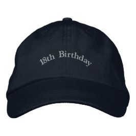 Boné Adulthood Estilo Chapéu Azul-Marinho Personalizado