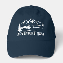 "Adventure Now" Mountain Range Explorer Cap