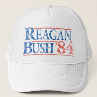 Boné Afastado Reagan Bush '84 Campaign Hat