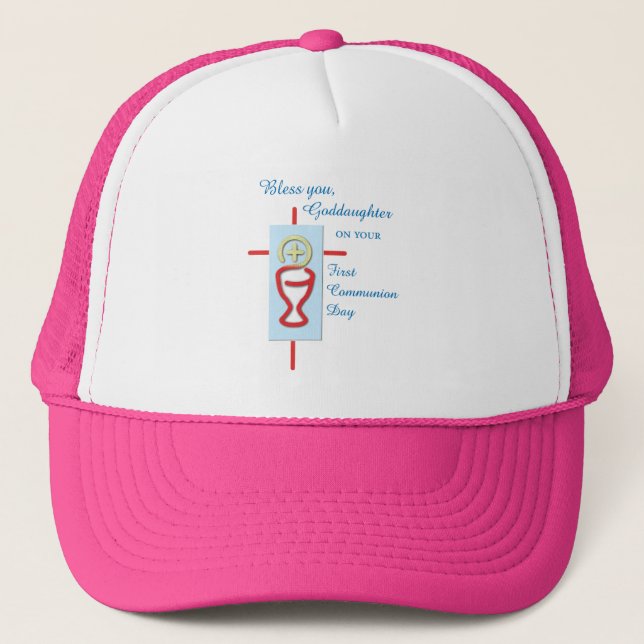 Boné Afilhada, Primeira Comunhão, Turquesa (Frente)
