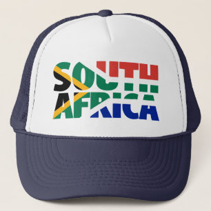 Boné África do Sul Roota Bandeira da África do Sul no