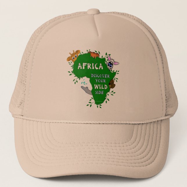 Boné África selvagem (Frente)