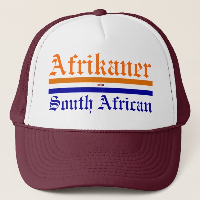 Boné Afrikaner/sul - africano (Frente)