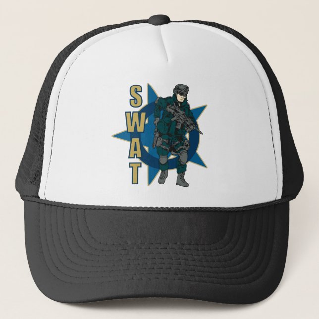 Boné Agente da polícia do GOLPE (Frente)