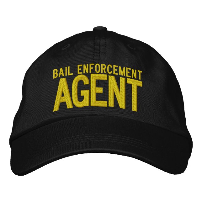 BONÉ AGENTE DE EXECUÇÃO DE BAIL (Frente)