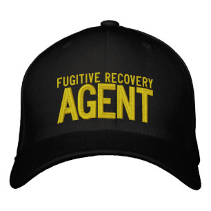 BONÉ AGENTE DE RECUPERAÇÃO FUGITIVO