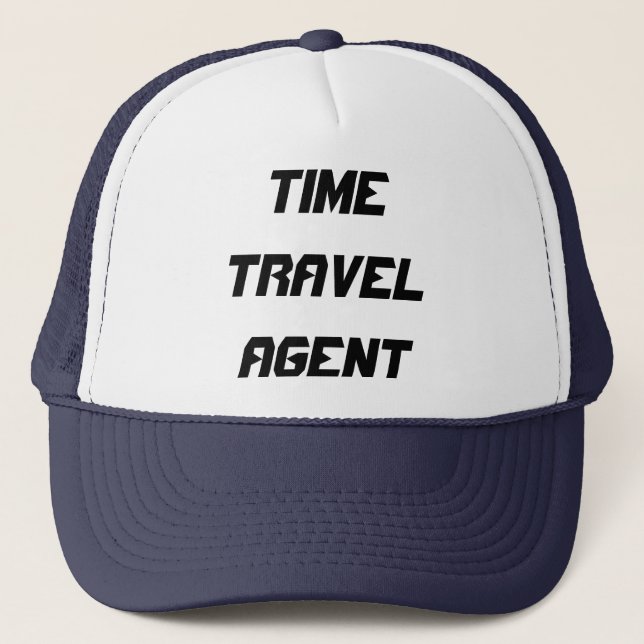 BONÉ AGENTE DE VIAGENS DO TEMPO (Frente)