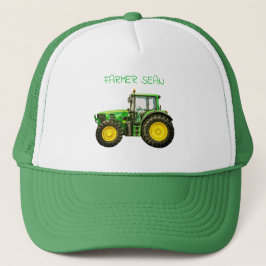 Boné Agricultores John Deere Trator