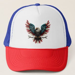Boné Águia-careca americana/patriótica russa