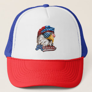 Boné Águia Patriótica Merica 4 de Julho