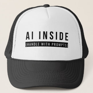 Boné “AI Inside — Manuseie Com Prompts”