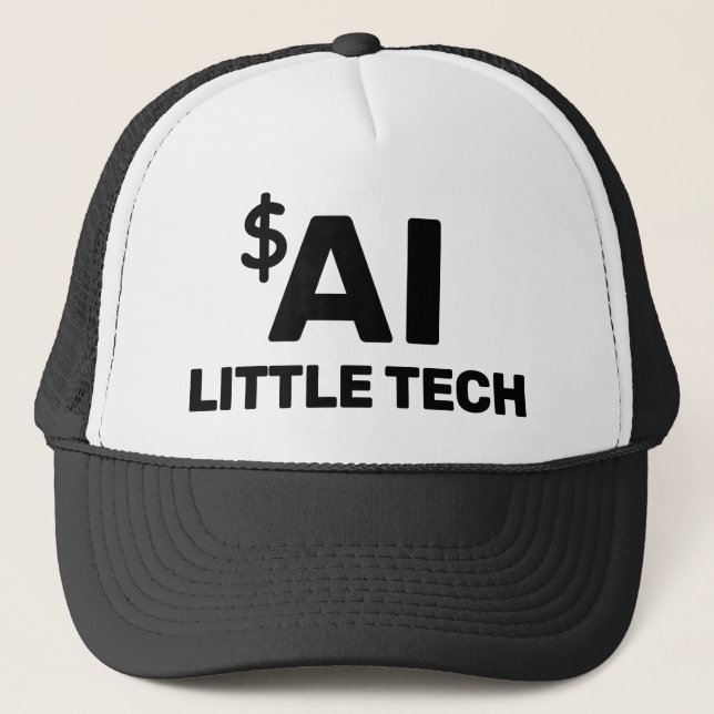 Boné AI Little Tech™ Trucker Hat (Frente)