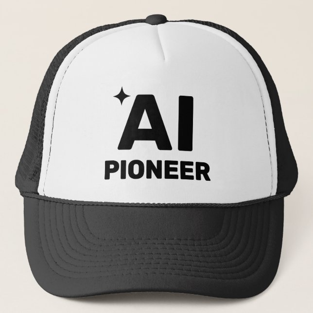 Boné AI Pioneer™ Trucker Hat (Frente)