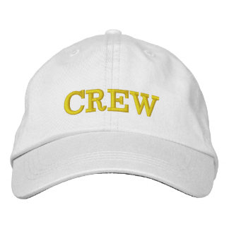 Boné Ajustável Branco Básico CREW com Bordado