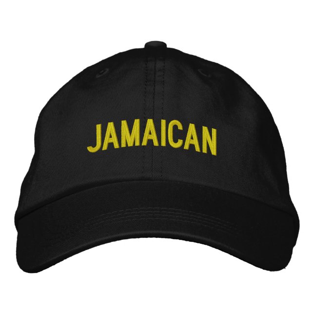 Boné Ajustável Personalizado Jamaicano (Frente)