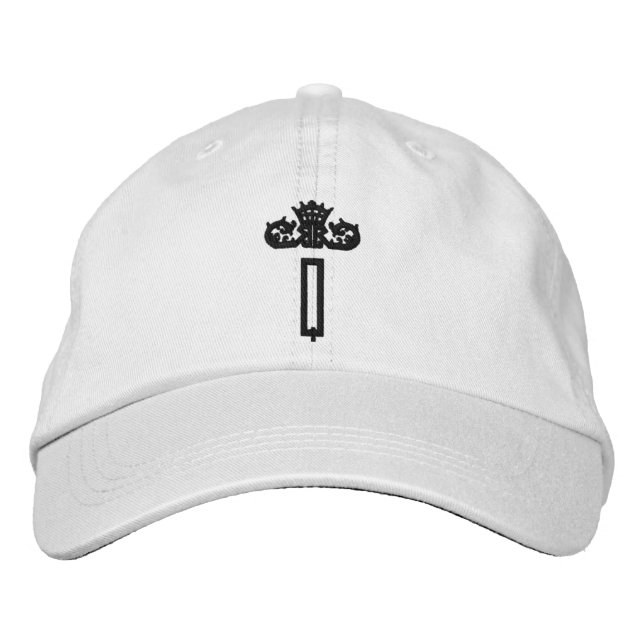 Boné Ajustável Personalizado Q Monograma (Frente)