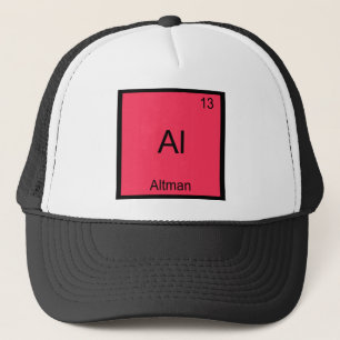 Boné Al - Altman Funny Chemistry Element Symbol T-Shirt
