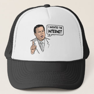 Boné Al Gore, eu inventei o Internet