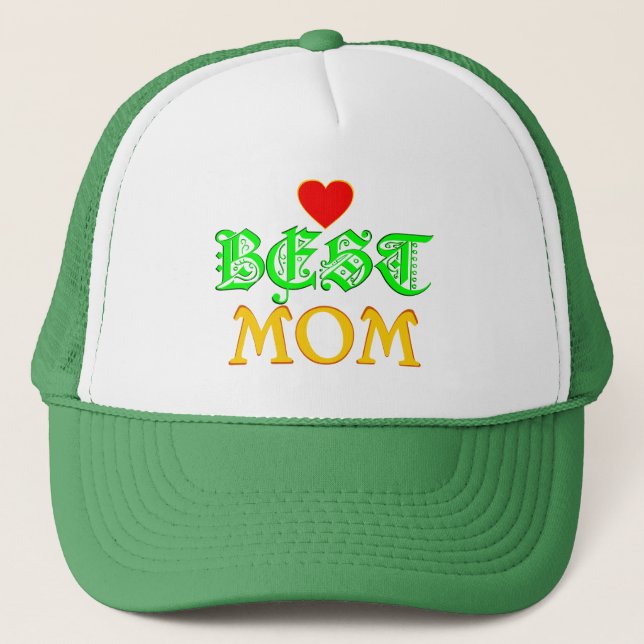 Boné ♔ AL° ・ Melhor Na moda de Atitude Legal da Mãe Hat (Frente)