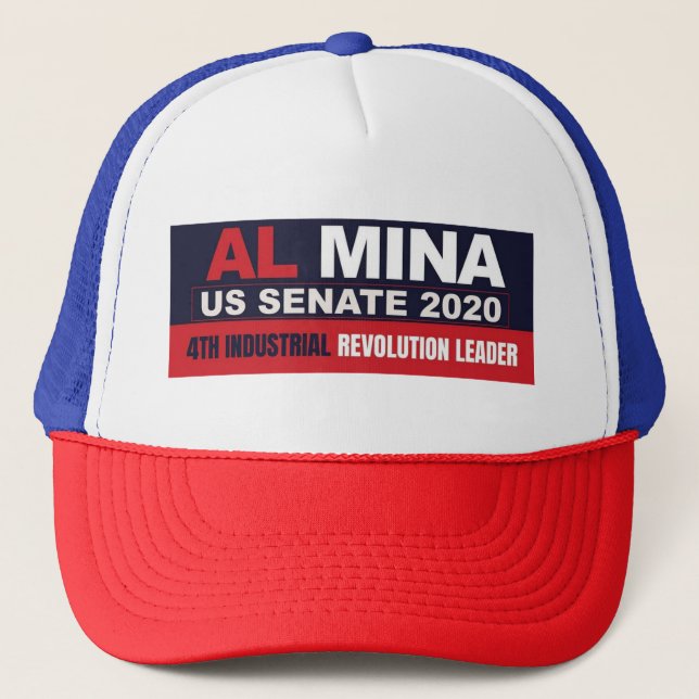 Boné Al Myna Revolution Trucker Hat (Frente)