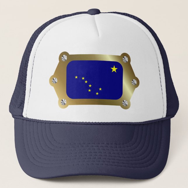 Boné Alaska enquadrou Flag Hat (Frente)