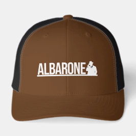 Boné Albarone Gangster Silhouette Hat Design 2