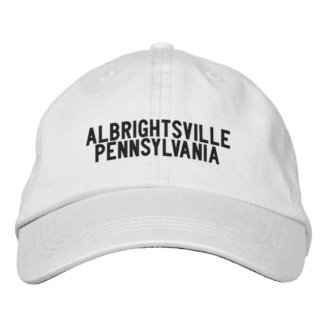 Boné ALBRIGHTSVILLE Pensilvânia Chapéu (Frente)