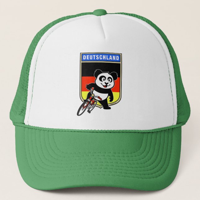 Boné Alemanha - Ciclismo Panda (Frente)