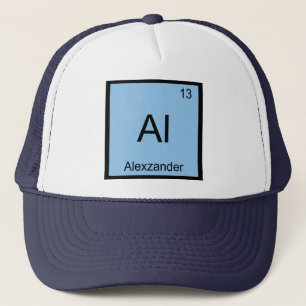 Boné Alexzander Nome Química Elemento Tabela Periódica