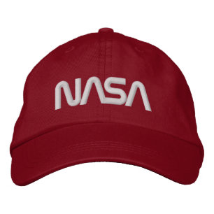 Boné Algodão Vermelho Cometa Circa da NASA Icônica