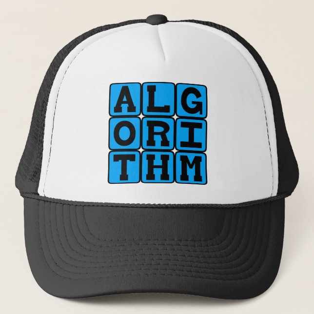 Boné Algoritmo, Fórmula Matemática (Frente)