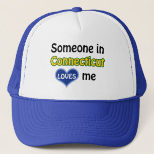 Boné Alguém em Connecticut me ama