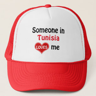 Boné Alguém na Tunísia me ama