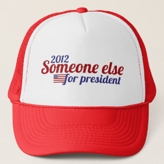 Boné Alguma outra pessoa para o presidente 2012