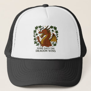 Boné Alguns dias o Dragão ganha