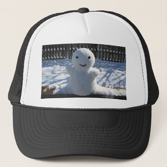 Boné Alienígena da neve (Frente)