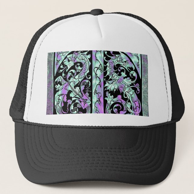 Boné Alienígena Verde, Dragão Hat (Frente)