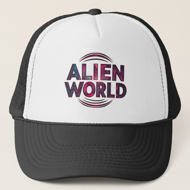 Boné Alienígena World Hat (Frente)
