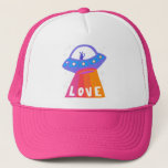 Boné Aliens espaciais charmosos Marcianos OVNI BEM AMOR<br><div class="desc">Espero que goste desta design divertida. Adicione seu próprio texto à frente ou atrás. Verifique meu compro se há mais itens correspondentes como adesivos,  canecas,  cartões,  camisetas,  toalhas,  papel de embrulho e outros padrões. Obrigados para comprar comigo! Se você quiser algo personalizado,  me avise!</div>