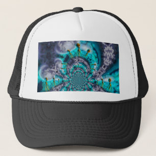 Boné Aliens no céu