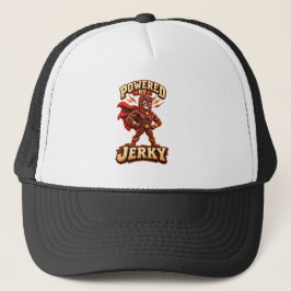 Boné Alimentado pelo Jerky Super-herói