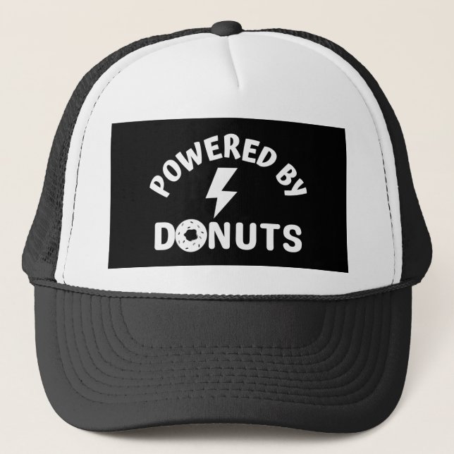 Boné alimentado por rosquinha (Frente)