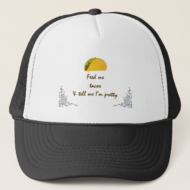 Boné Alimente-me Tacos (Frente)