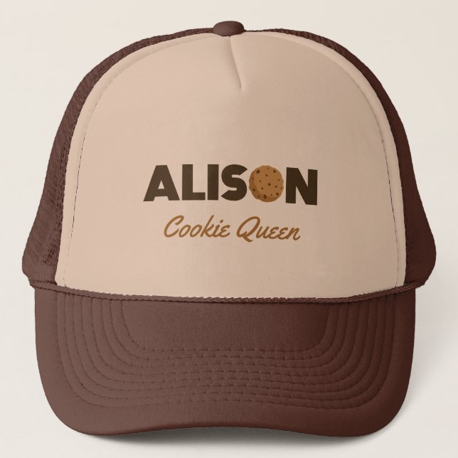 Boné Alison cookie rainha (Frente)