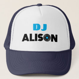 Boné Alison DJ Trucker Hat