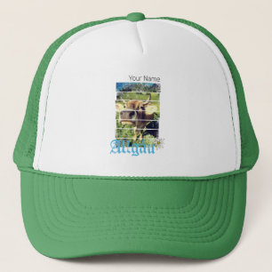 Boné Allgäu Alps Vintage Cow Bavaria Alemanha Souvenir