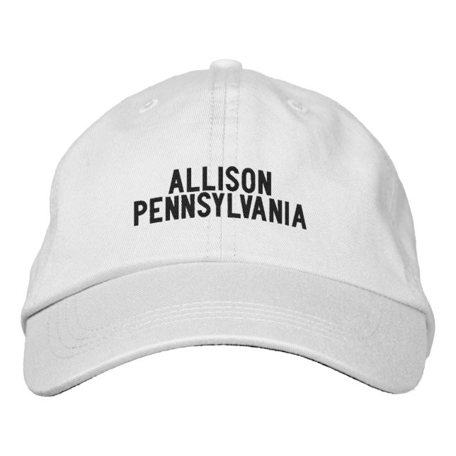 Boné ALLISON Pennsylvania Hat (Frente)